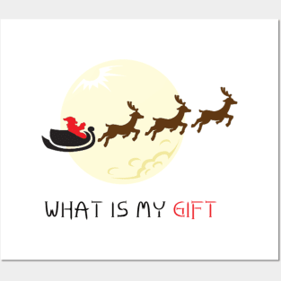 Christmas gift Posters and Art